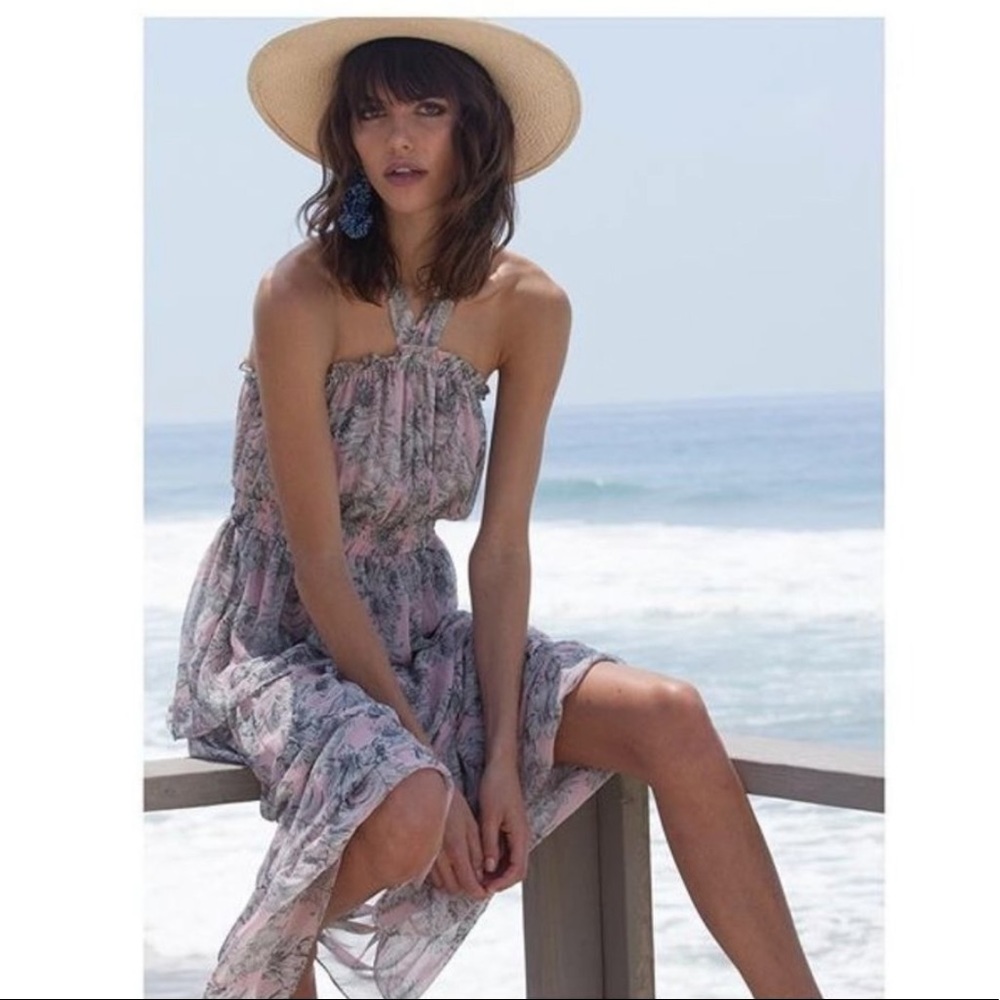 MISA Valeria Tiered Dress